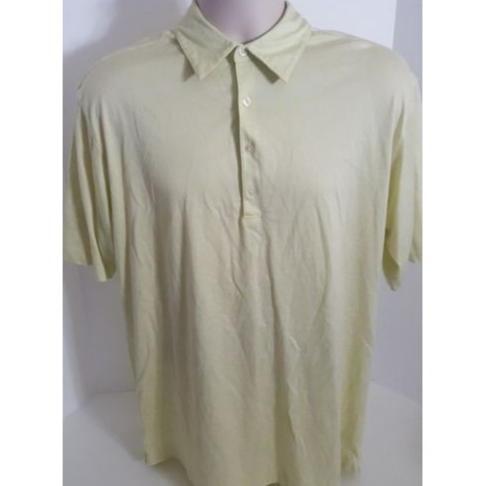 NIke Tiger Woods Collection Golf Polo Large Yellow